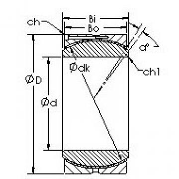 plain bushings bearings GEC460HC AST