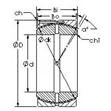 plain bushings bearings GEC360HCS AST