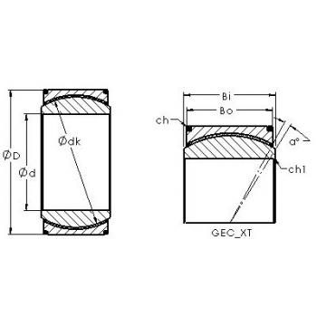 plain bushings bearings GEC380XT AST