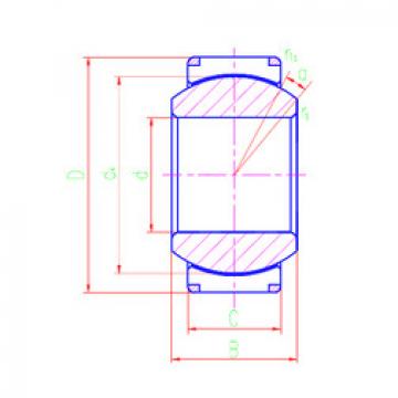 plain bushings bearings GEH140XT-2RS LS