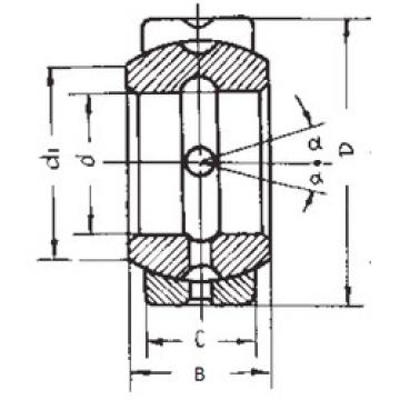 plain bushings bearings GEZ101ES FBJ