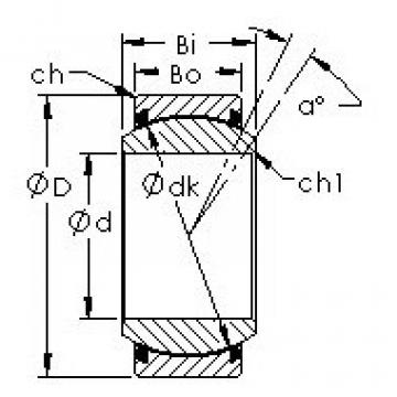 plain bushings bearings GEZ63ET-2RS AST