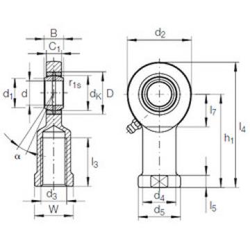 plain bushings bearings GIR 12 DO INA