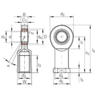 plain bushings bearings GIR 10 UK INA