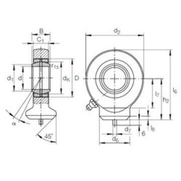 plain bushings bearings GK 10 DO INA