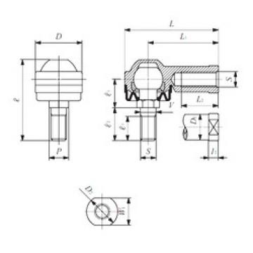 plain bearing lubrication LHSA 6 IKO