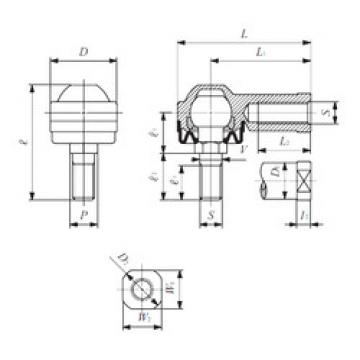 plain bearing lubrication LHSA 14 IKO