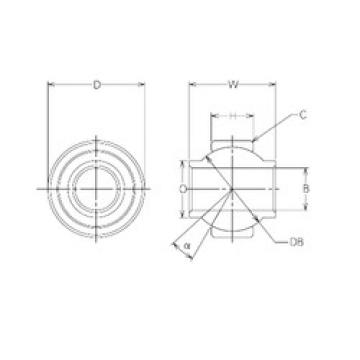 plain bearing lubrication MBY14CR NMB