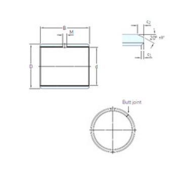 plain bearing lubrication PCZ 0304 E SKF