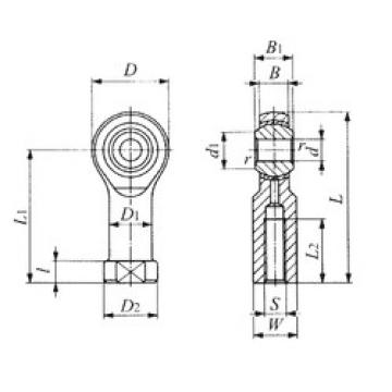 plain bearing lubrication PHSB 10 IKO