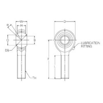 plain bearing lubrication PR8E NMB