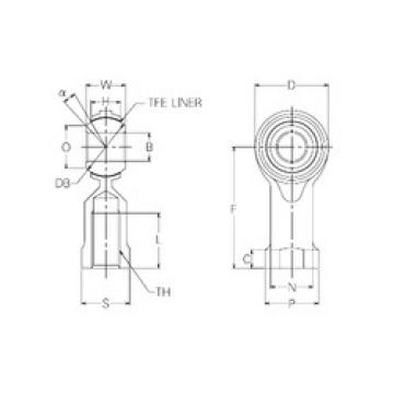 plain bearing lubrication RBT10 NMB