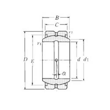 plain bearing lubrication SA1-17B NTN