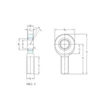 plain bearing lubrication SA17C SKF