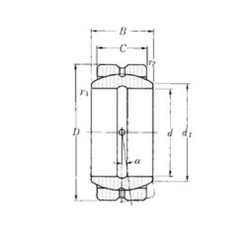 plain bearing lubrication SA2-60B NTN