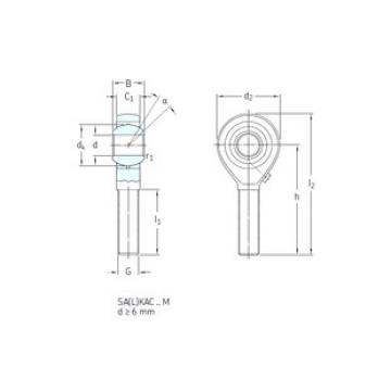 plain bearing lubrication SAKAC10M SKF