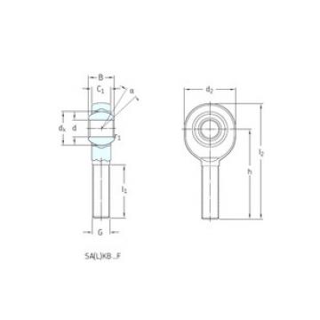 plain bearing lubrication SAKB10F SKF