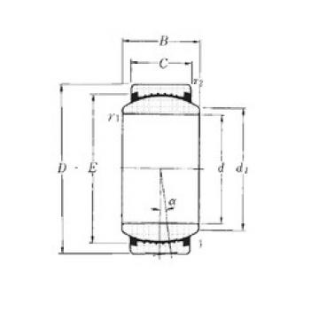 plain bearing lubrication SAR1-30 NTN