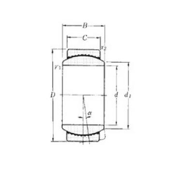 plain bearing lubrication SAR1-10 NTN