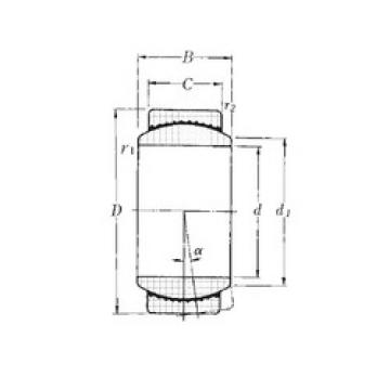 plain bearing lubrication SAR4-22 NTN