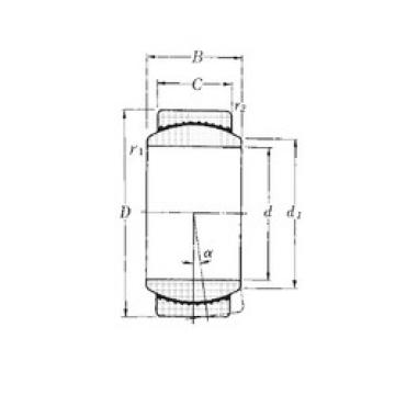 plain bearing lubrication SAR2-20 NTN