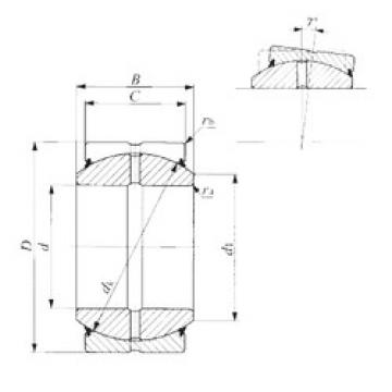 plain bearing lubrication SBB 52-2RS IKO