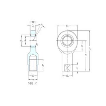 plain bearing lubrication SI10C SKF