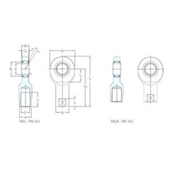 plain bearing lubrication SI50TXE-2LS SKF