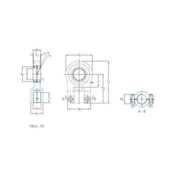 plain bearing lubrication SIJ25ES SKF