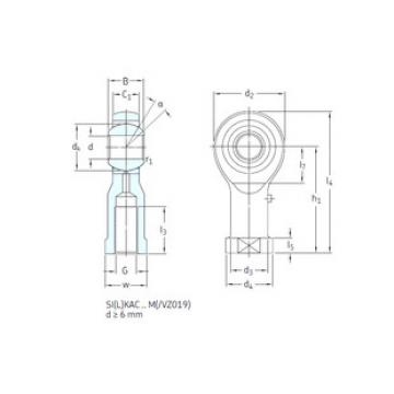 plain bearing lubrication SIKAC10M SKF