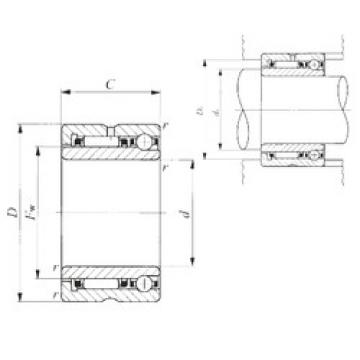 Complex Bearings NATA 5912 IKO