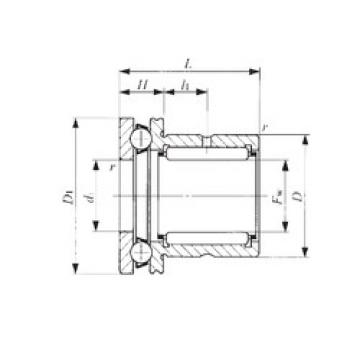 Complex Bearings NAX 1023Z IKO