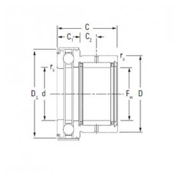 Complex Bearings NAXK40Z KOYO