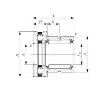 Complex Bearings NBX 1725 IKO