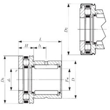 Complex Bearings NBX 1725Z IKO