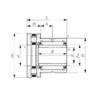 Complex Bearings NBXI 1730 IKO