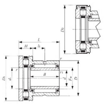 Complex Bearings NBXI 3030Z IKO