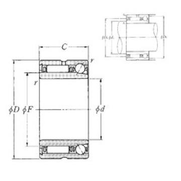 Complex Bearings NKIA59/22 NTN