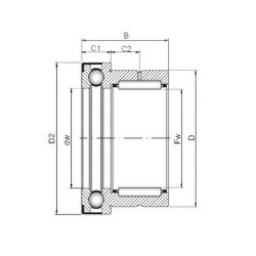 Complex Bearings NKX 15 Z ISO