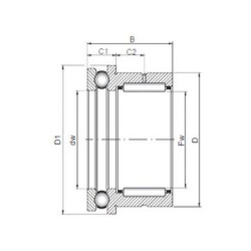 Complex Bearings NKX 10 ISO