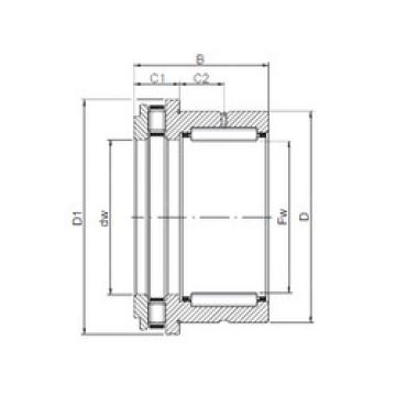 Complex Bearings NKXR 15 CX