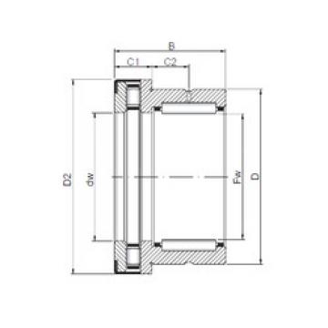 Complex Bearings NKXR 20 Z ISO