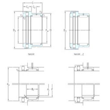 Complex Bearings NKXR20 SKF