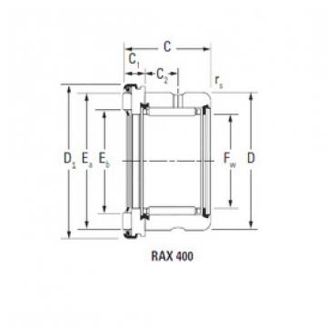 Complex Bearings RAX 410 Timken