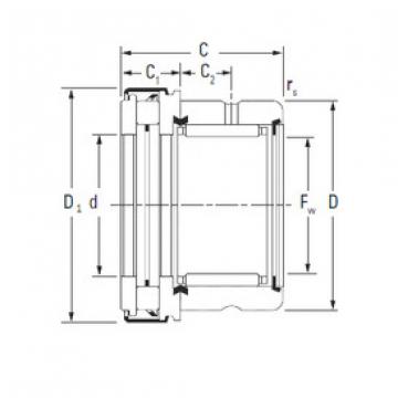 Complex Bearings RAXZ 510 Timken