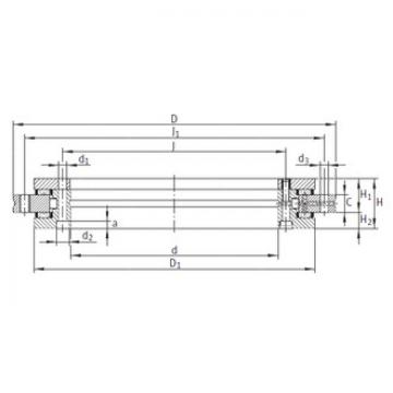 Complex Bearings YRT180 INA