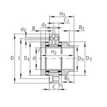 Complex Bearings ZARF1762-L-TV INA