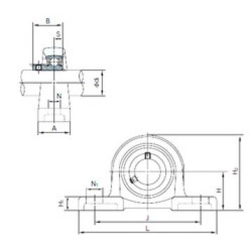 Bearing housed units BLLP1J NACHI