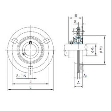 Bearing housed units BPF2 NACHI