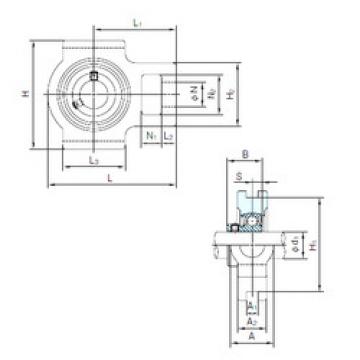 Bearing housed units BT207 NACHI